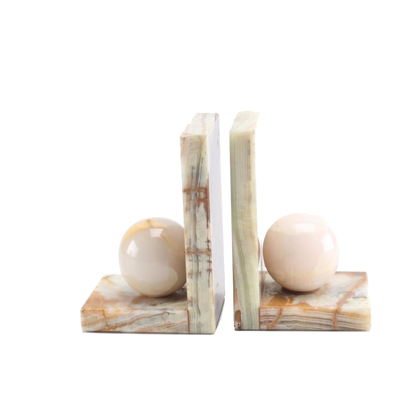 Onyx Bookends