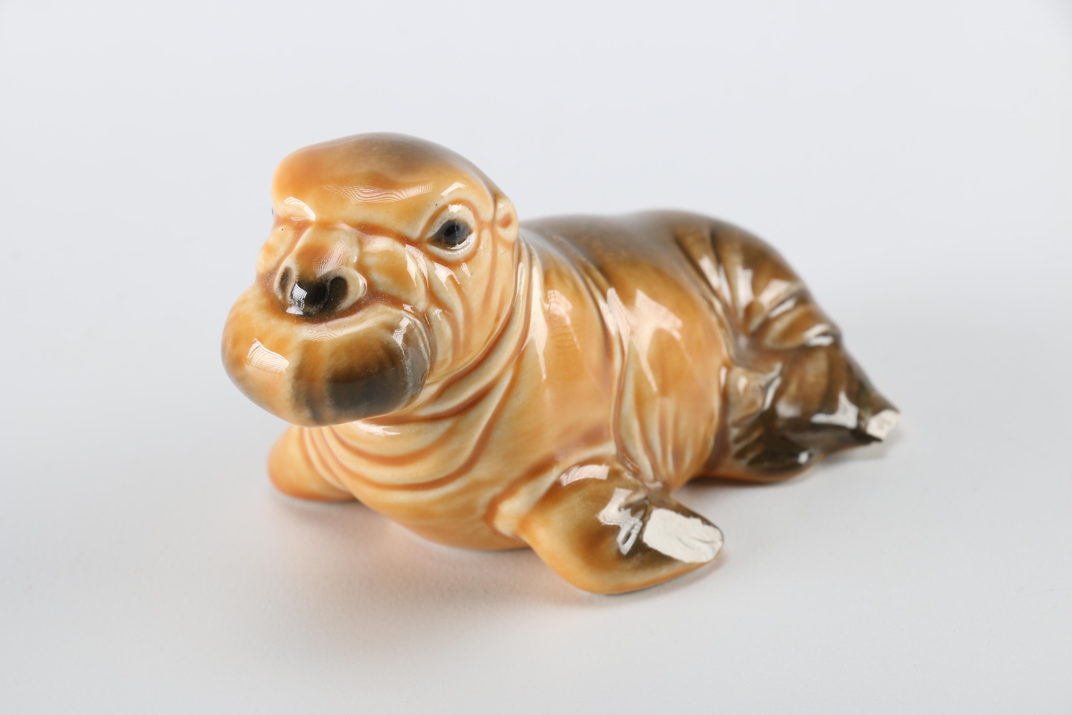 Collection of Goebel Ceramic Animal Figurines