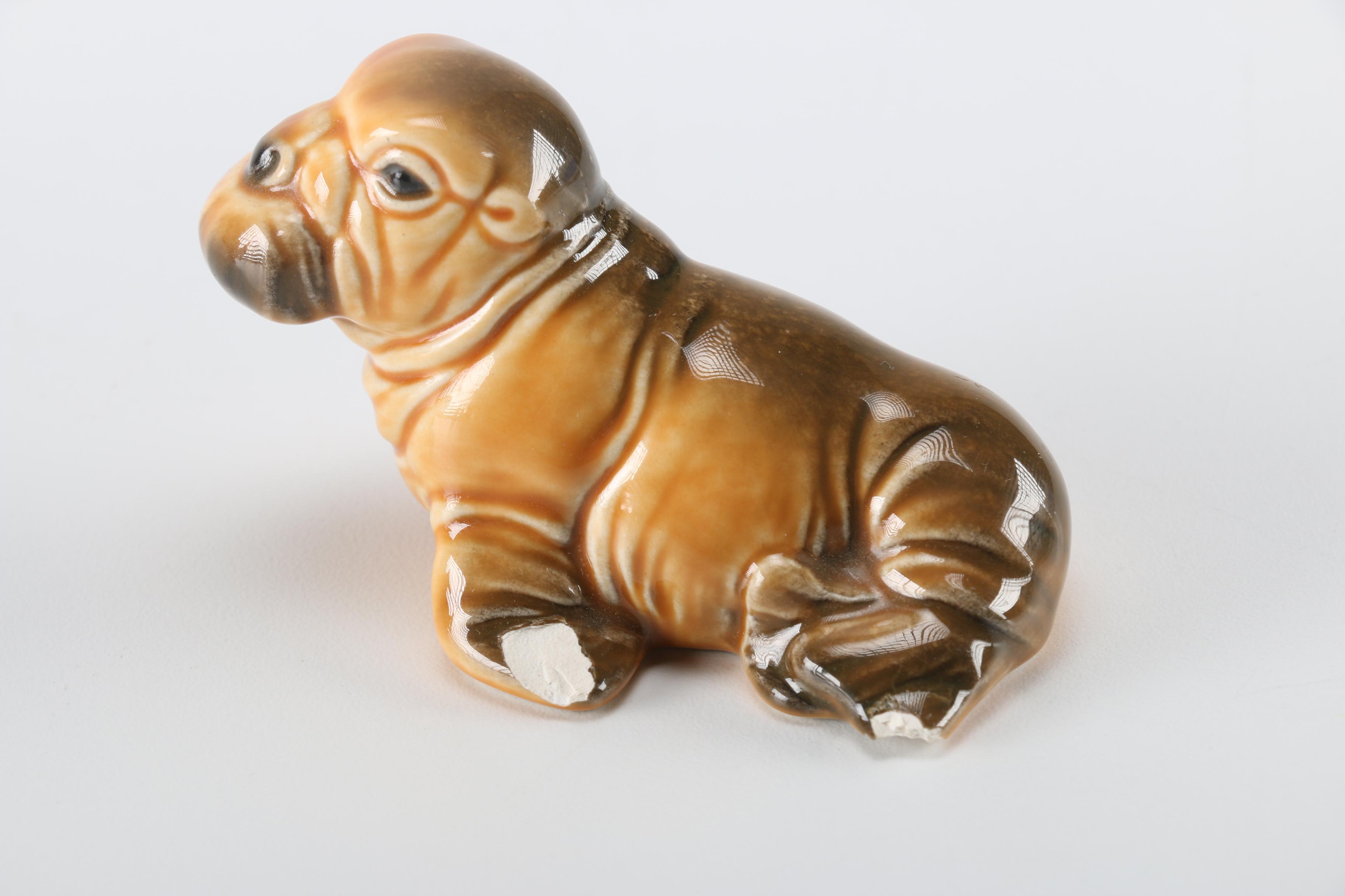 Collection of Goebel Ceramic Animal Figurines
