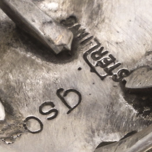 Joe Tso Navajo Sterling Silver Gemstone Rings