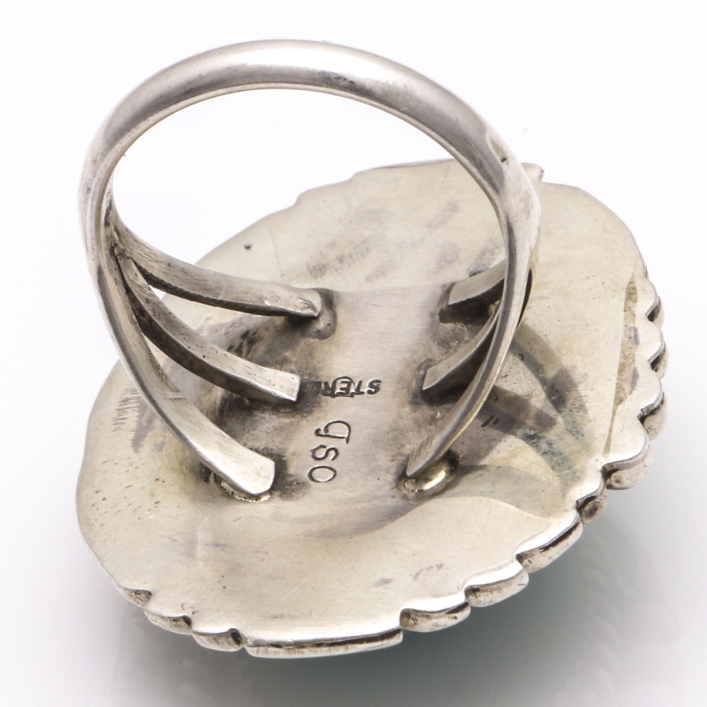 Joe Tso Navajo Sterling Silver Gemstone Rings