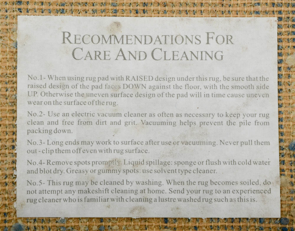 Karastan "Moroccan Counterpane" Williamsburg Area Rug