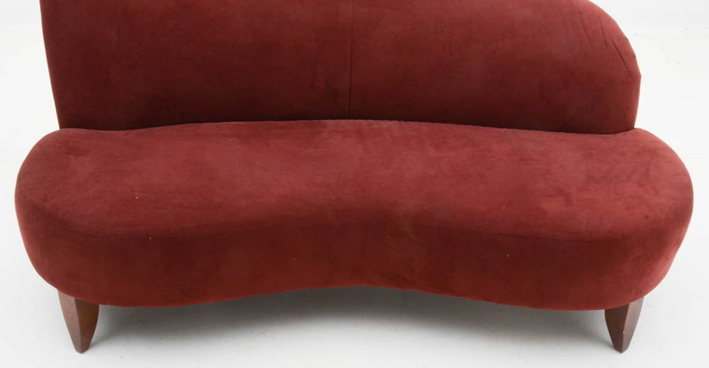 Carson's Furniture Contemporary Loveseat