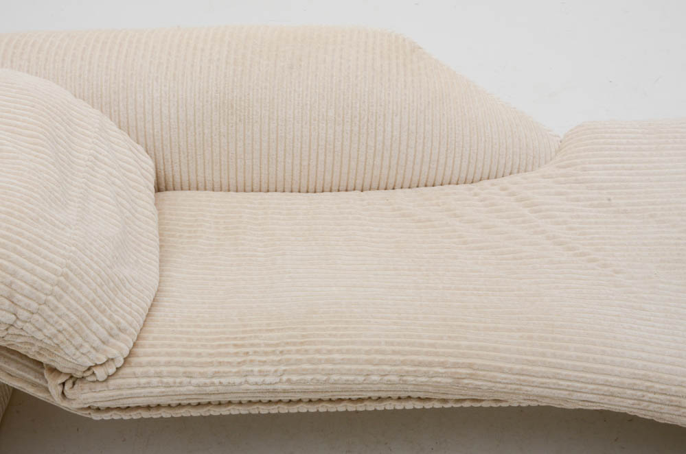 Milo Baughman Style Designer Chaise Lounge