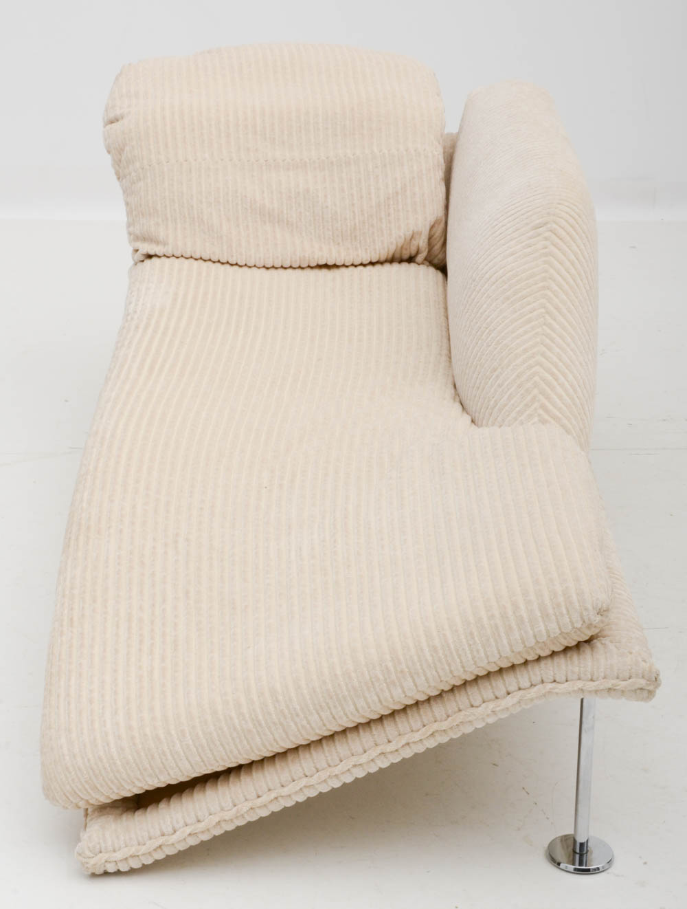 Milo Baughman Style Designer Chaise Lounge