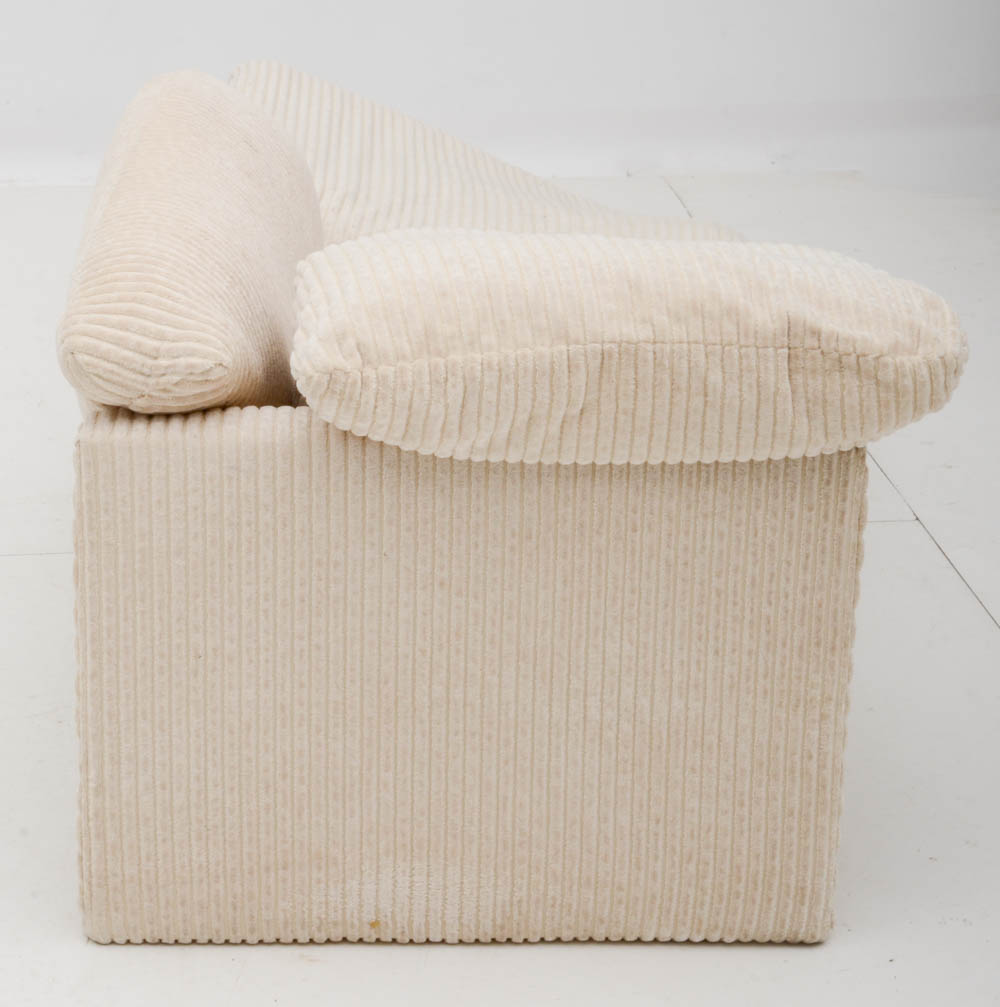 Milo Baughman Style Designer Chaise Lounge