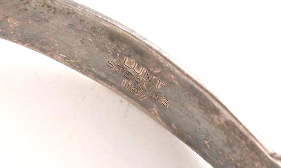 Lunt Sterling Silver Basket Bon Bon Bowl