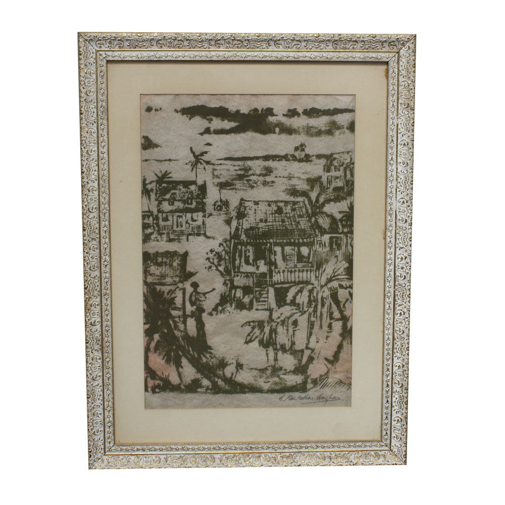 G. MacMillan Hughes Woodcut