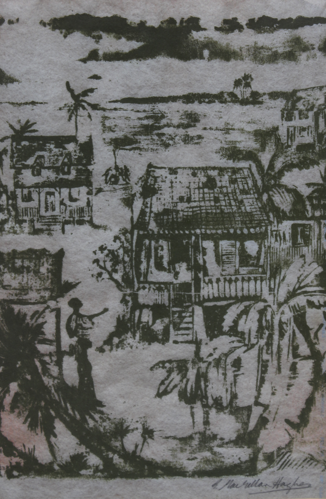 G. MacMillan Hughes Woodcut