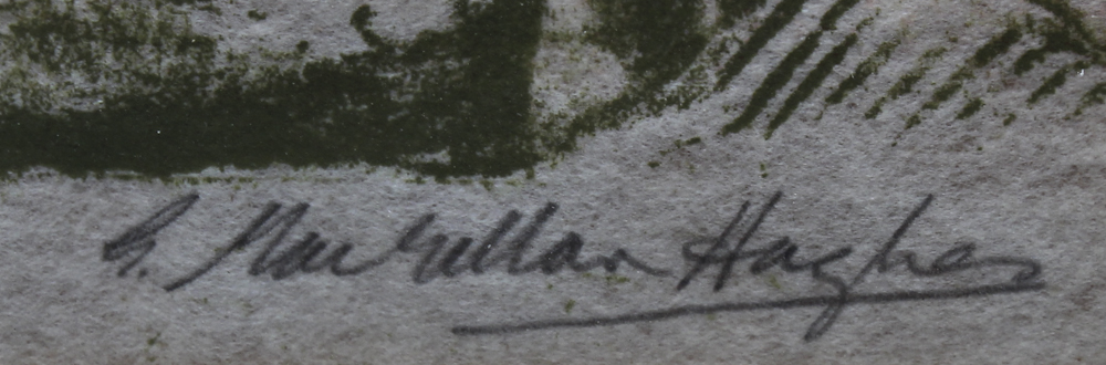 G. MacMillan Hughes Woodcut