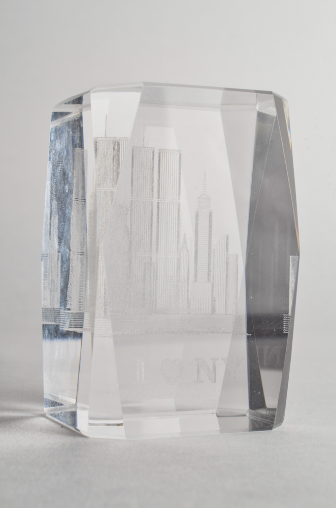 Collection of Glass Travel Souvenirs