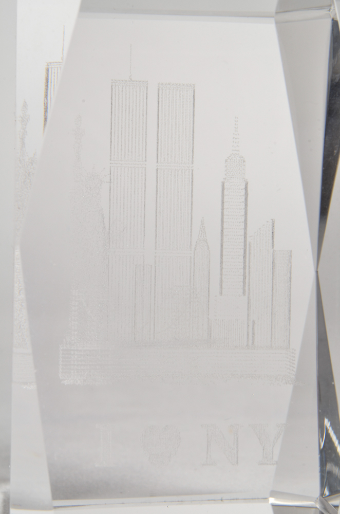 Collection of Glass Travel Souvenirs