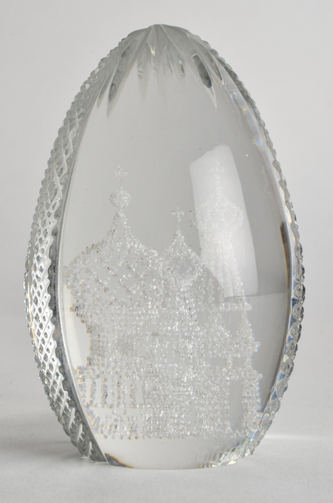 Collection of Glass Travel Souvenirs