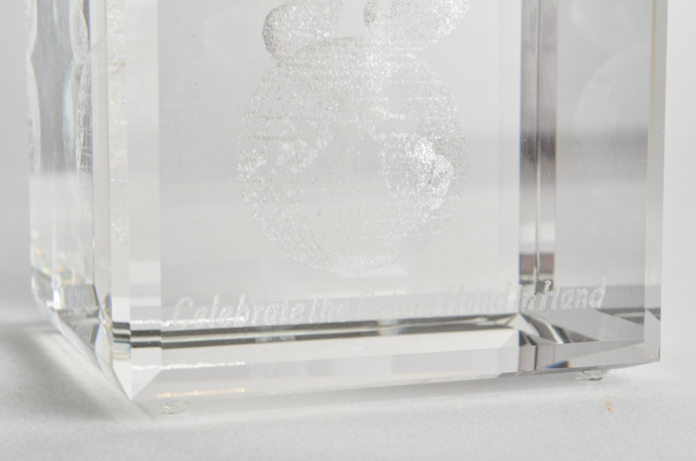 Collection of Glass Travel Souvenirs