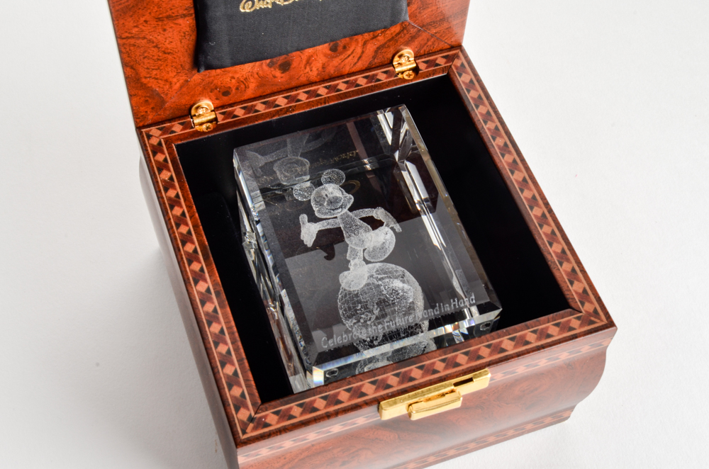 Collection of Glass Travel Souvenirs