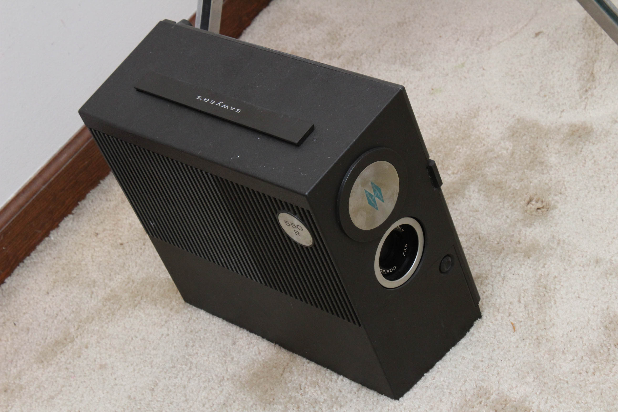 Vintage Sawyer's Projector and Screen