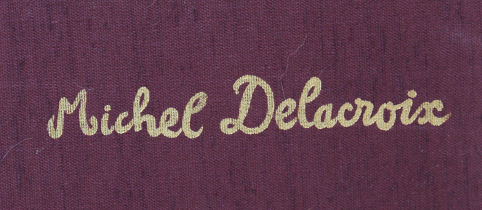 Hand-Signed Michel Delacroix Limited Edition "Paris" Book