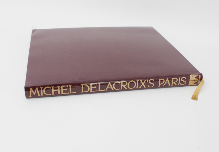 Hand-Signed Michel Delacroix Limited Edition "Paris" Book