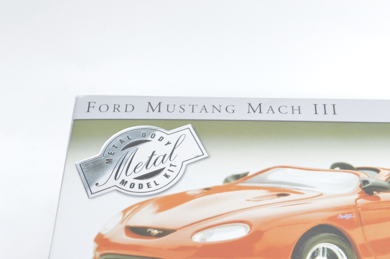 Ford Mustang Mach III Model Car Kit and Model Car Paint Kit