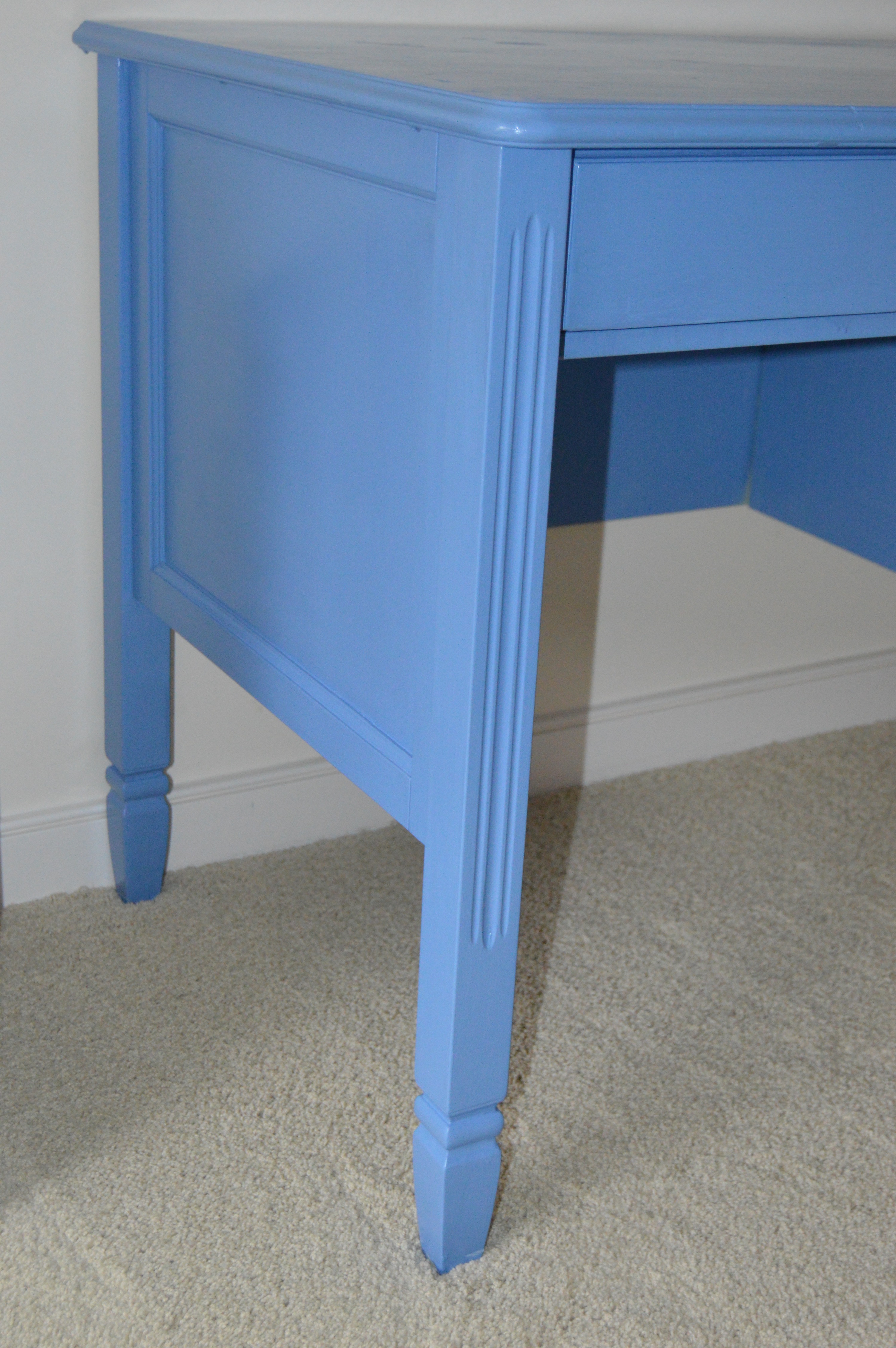 Sapphire Blue Wood Desk from Pottery Barn Kids