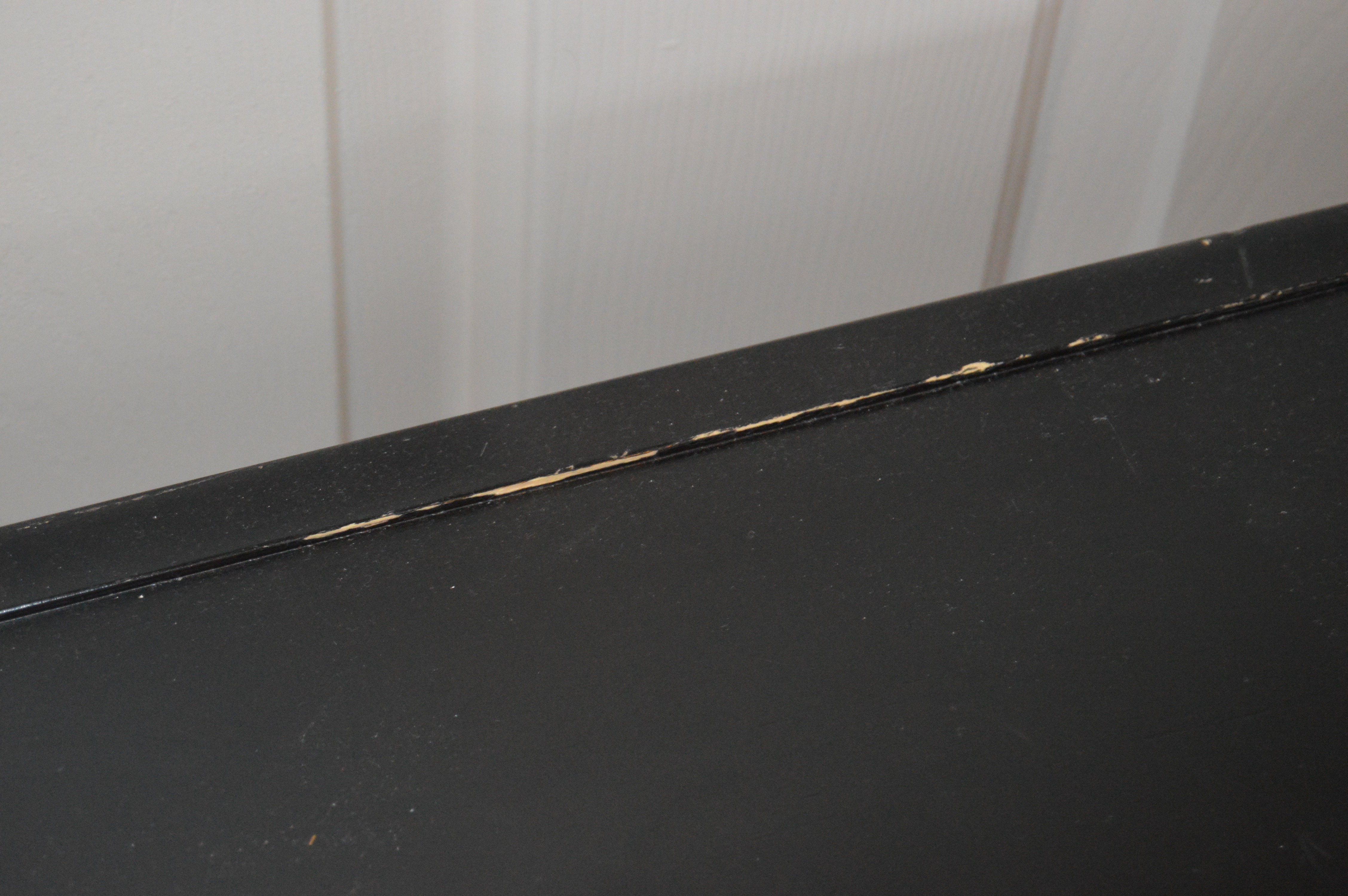 Black Painted Wood Dresser from Pottery Barn Kids