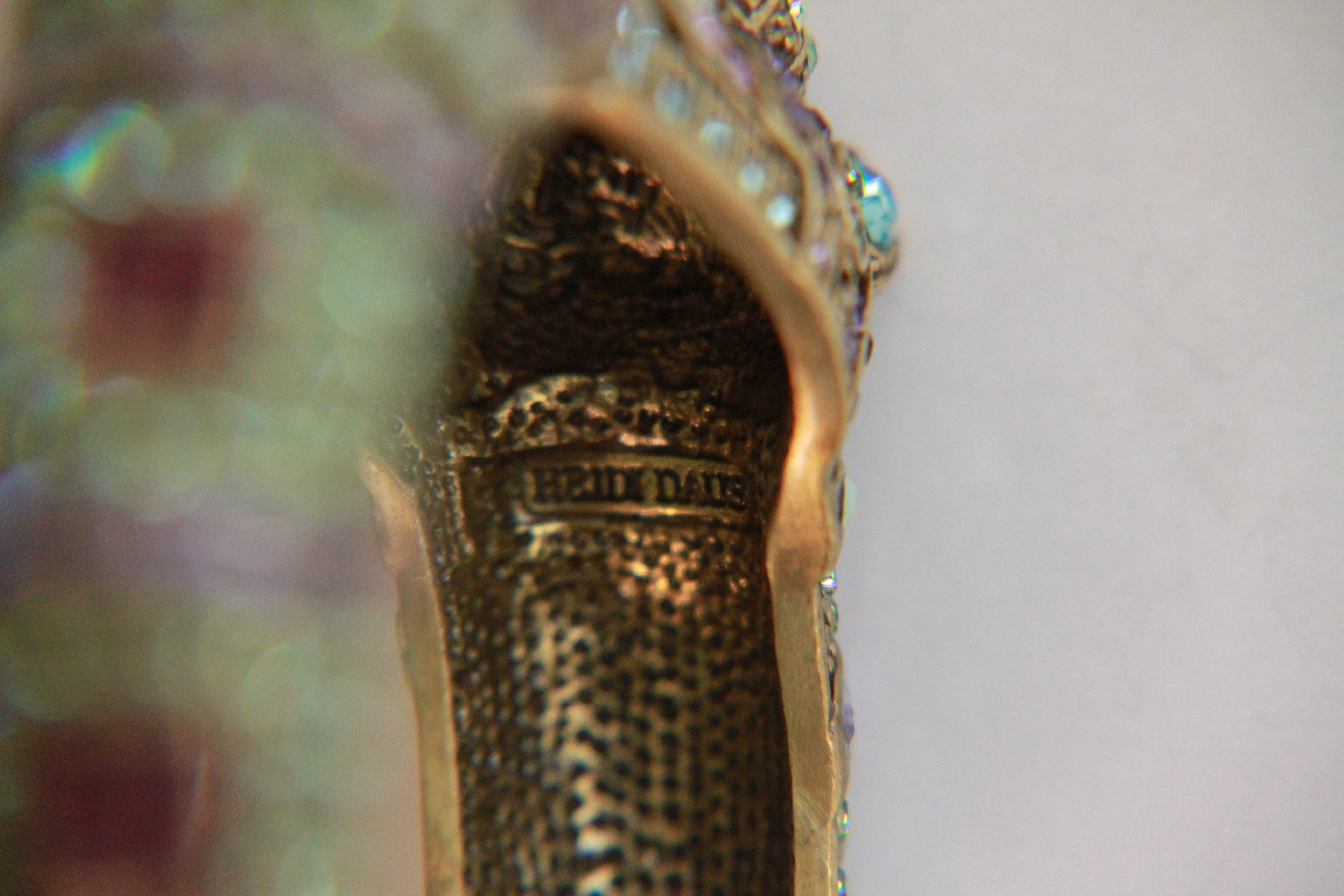 Heidi Daus Guardian Lion Cuff Bracelet