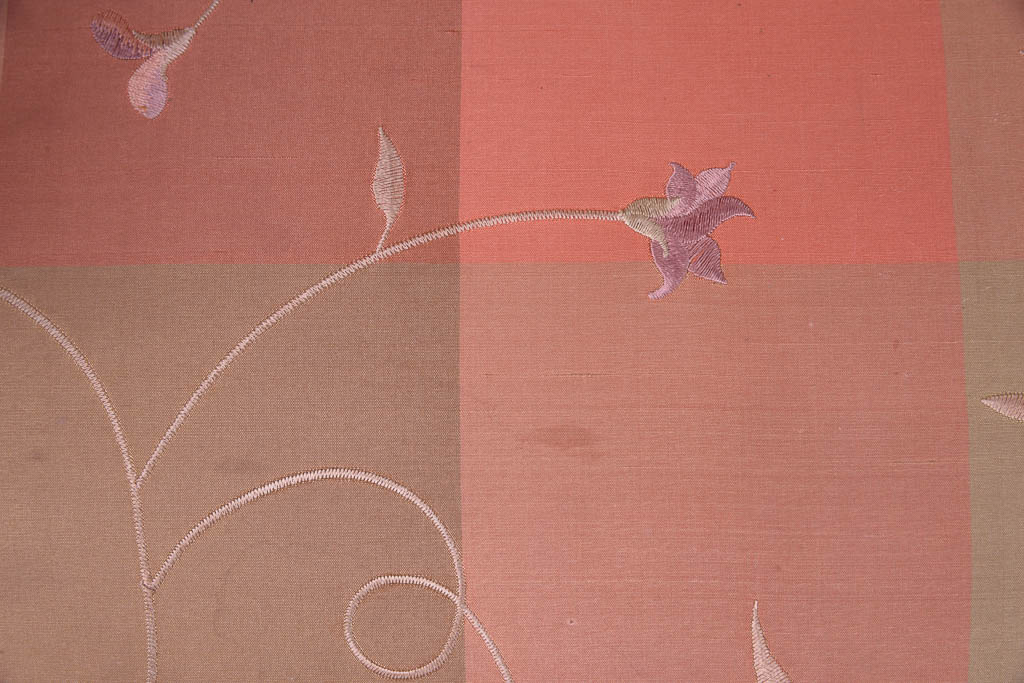 Upholstered Wood Carved Armchair with Vintage Frame