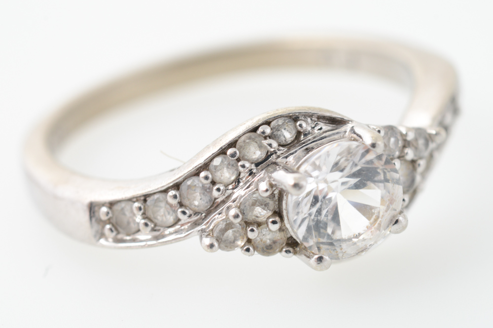 Sterling Silver Ring Selection Featuring Natural Peridot