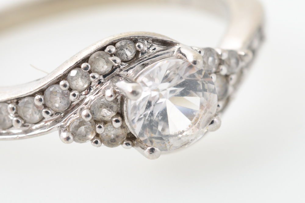 Sterling Silver Ring Selection Featuring Natural Peridot