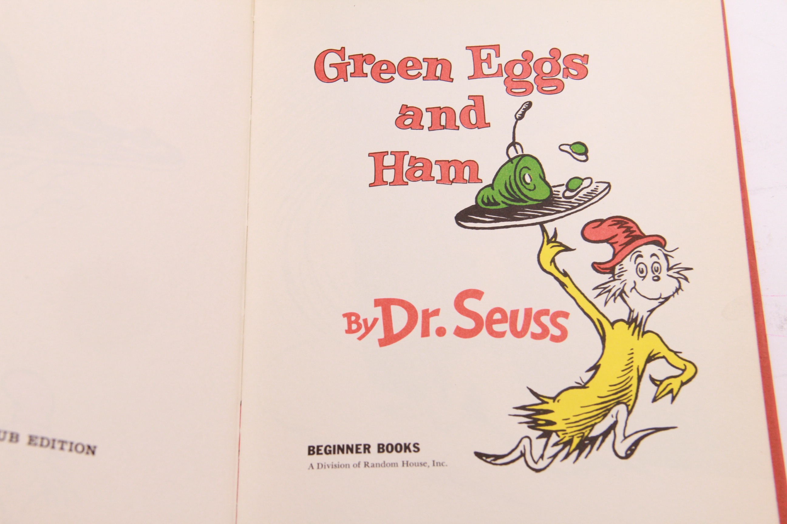 1938-1965 Dr. Seuss Books With First Book Club Edition "Horton Hears a Who"