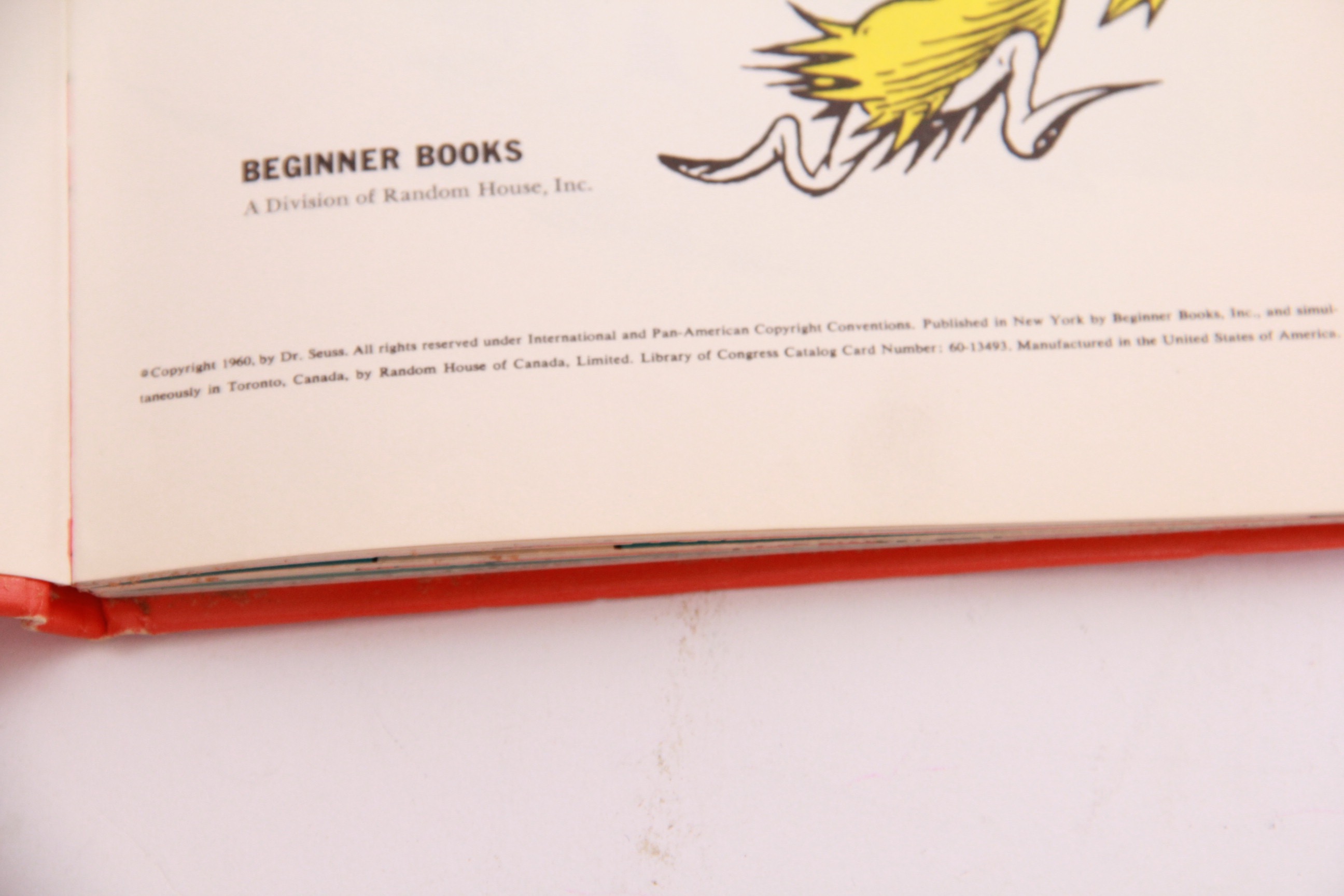 1938-1965 Dr. Seuss Books With First Book Club Edition "Horton Hears a Who"