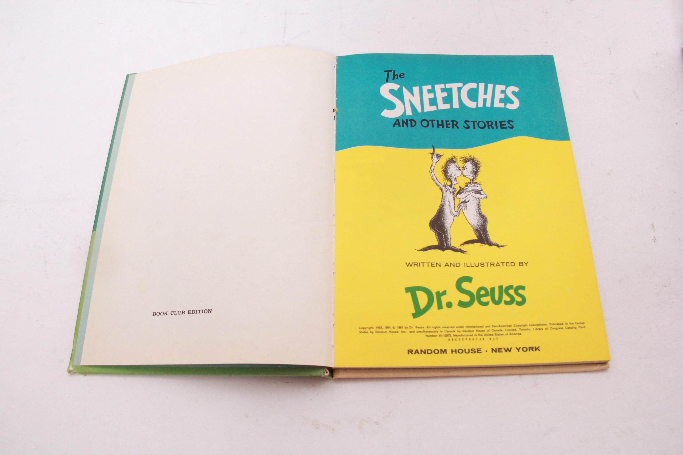 1938-1965 Dr. Seuss Books With First Book Club Edition "Horton Hears a Who"