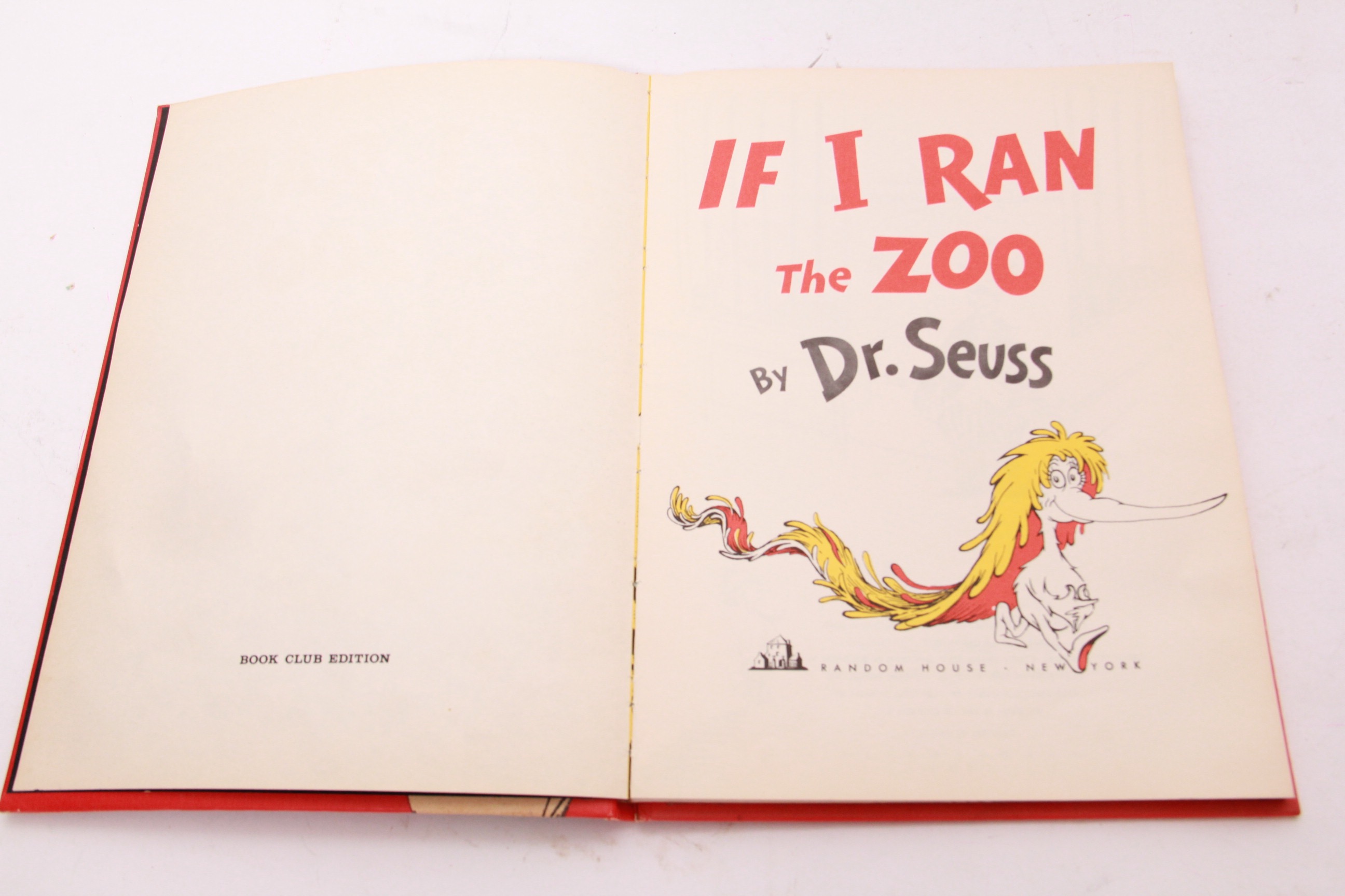 1938-1965 Dr. Seuss Books With First Book Club Edition "Horton Hears a Who"