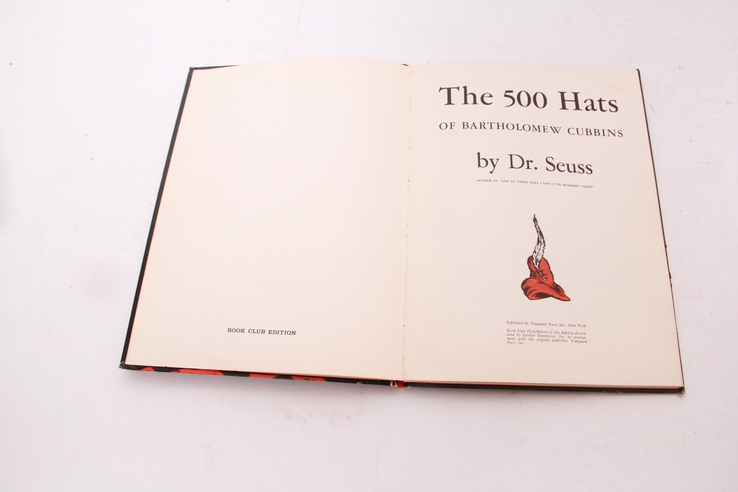 1938-1965 Dr. Seuss Books With First Book Club Edition "Horton Hears a Who"