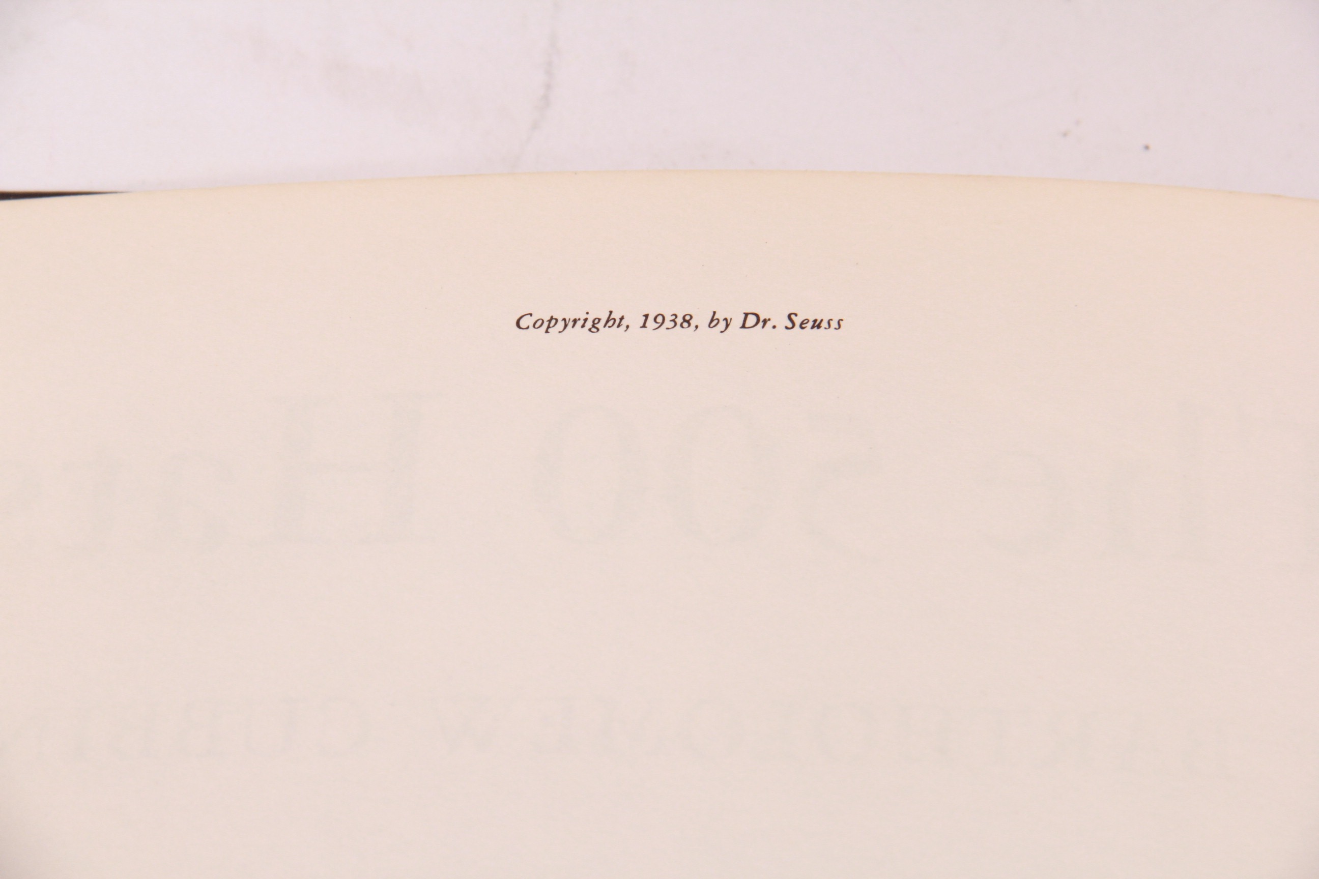 1938-1965 Dr. Seuss Books With First Book Club Edition "Horton Hears a Who"