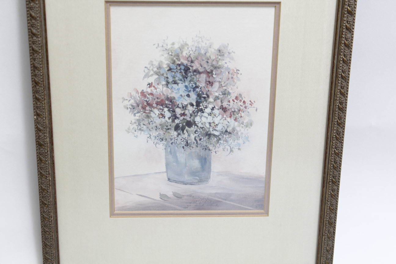 Collection of Watercolors Signed by M. Bertrand