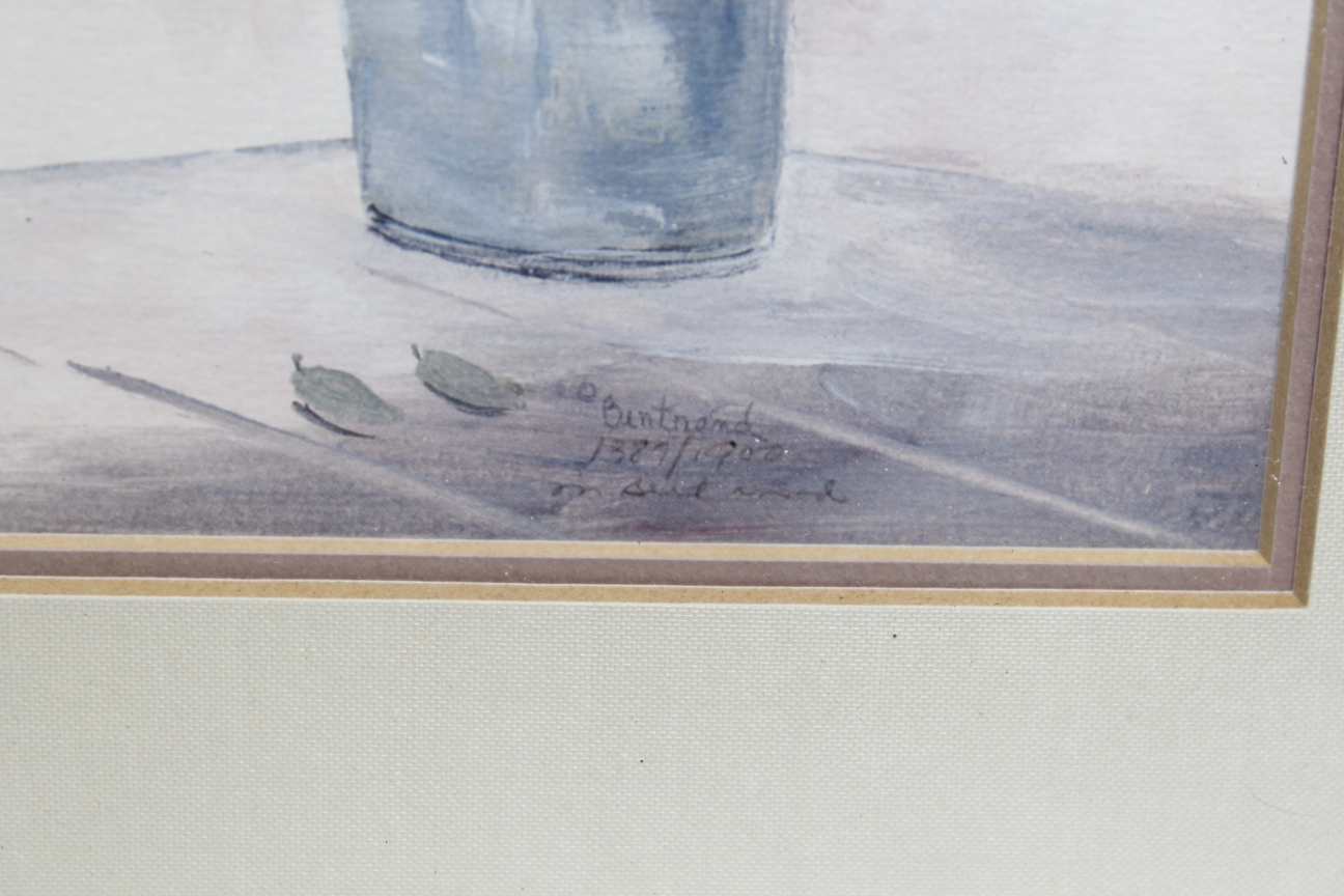 Collection of Watercolors Signed by M. Bertrand