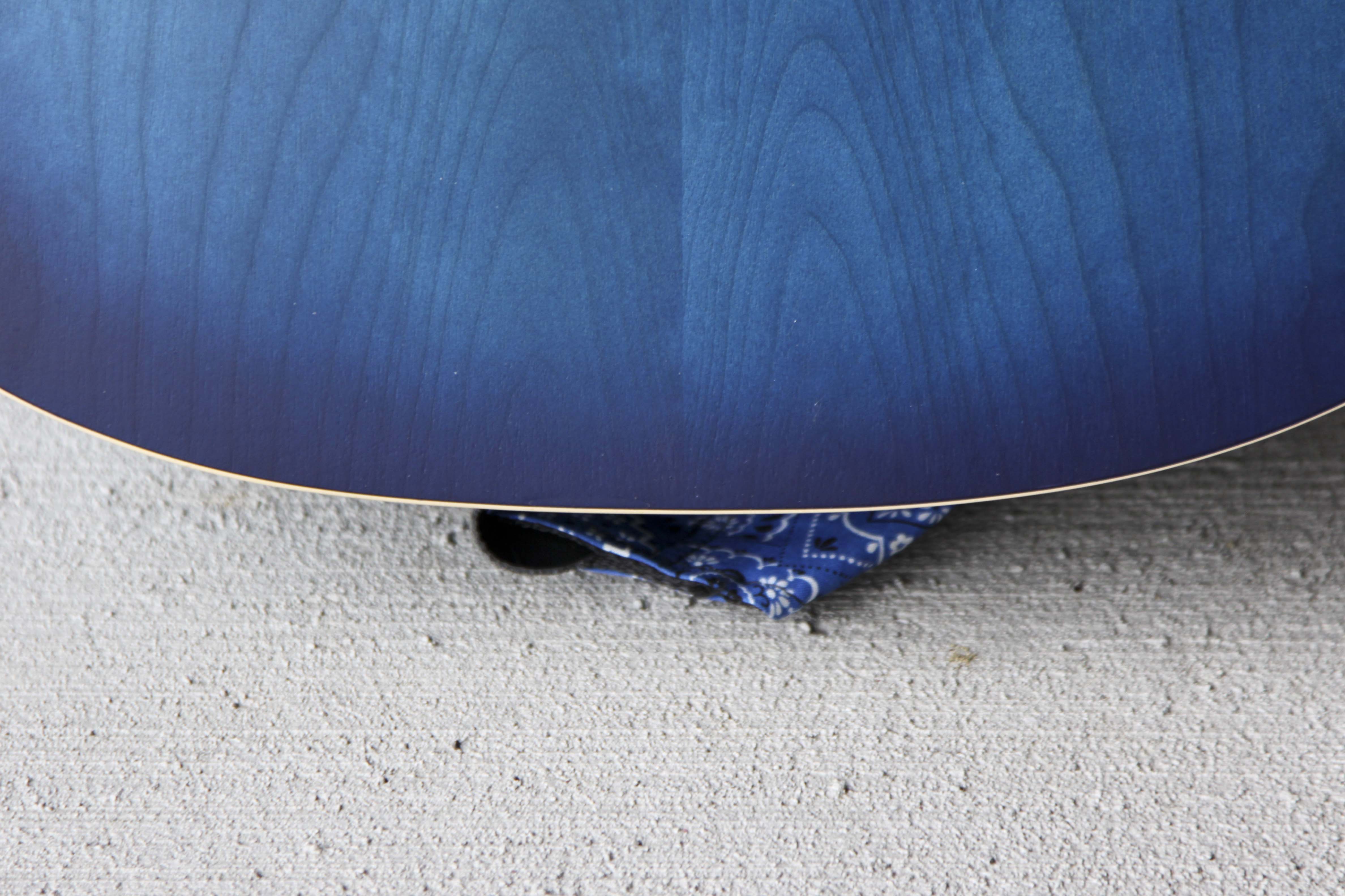 Art & Lutherie Blue Acoustic Guitar With Gigbag