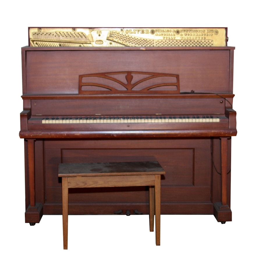 Oliver Upright Piano