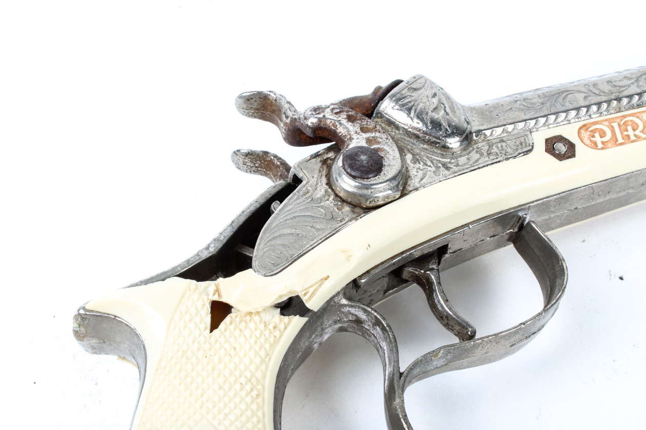 Toy Gun and Stainless Steel Knife