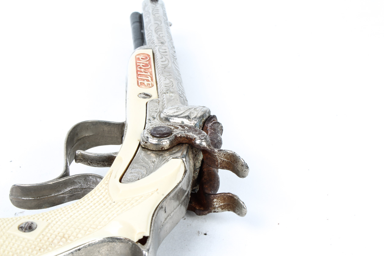 Toy Gun and Stainless Steel Knife