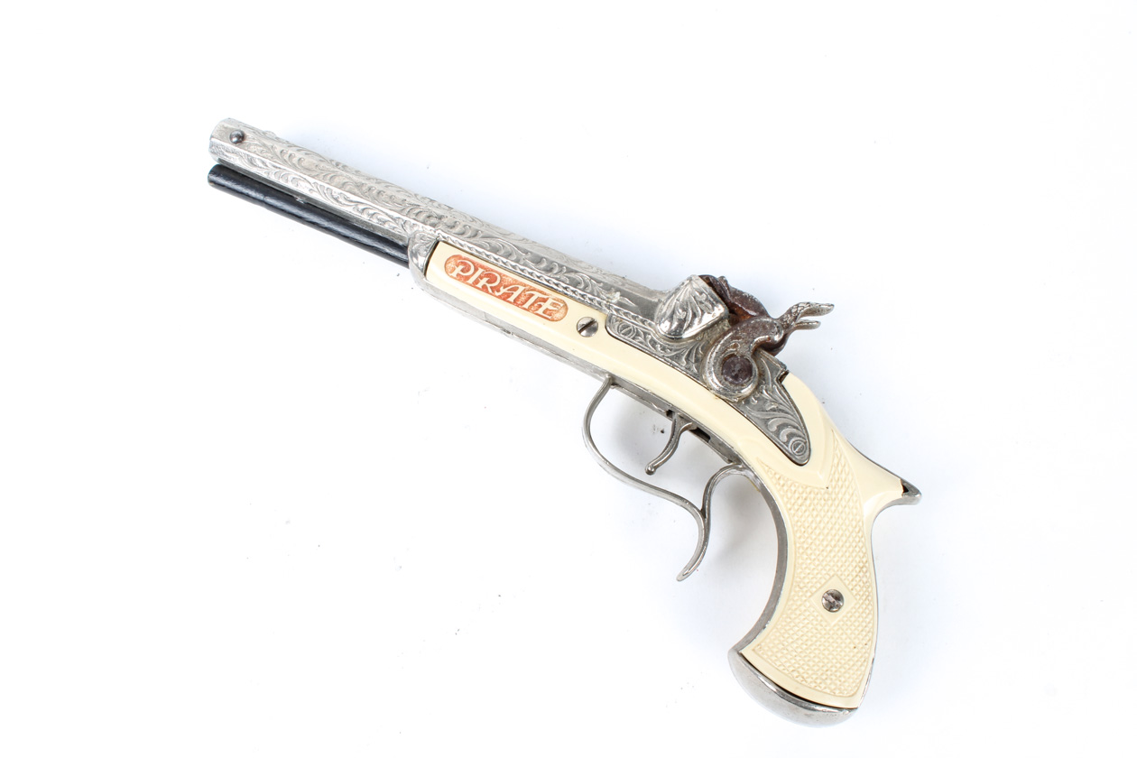 Toy Gun and Stainless Steel Knife