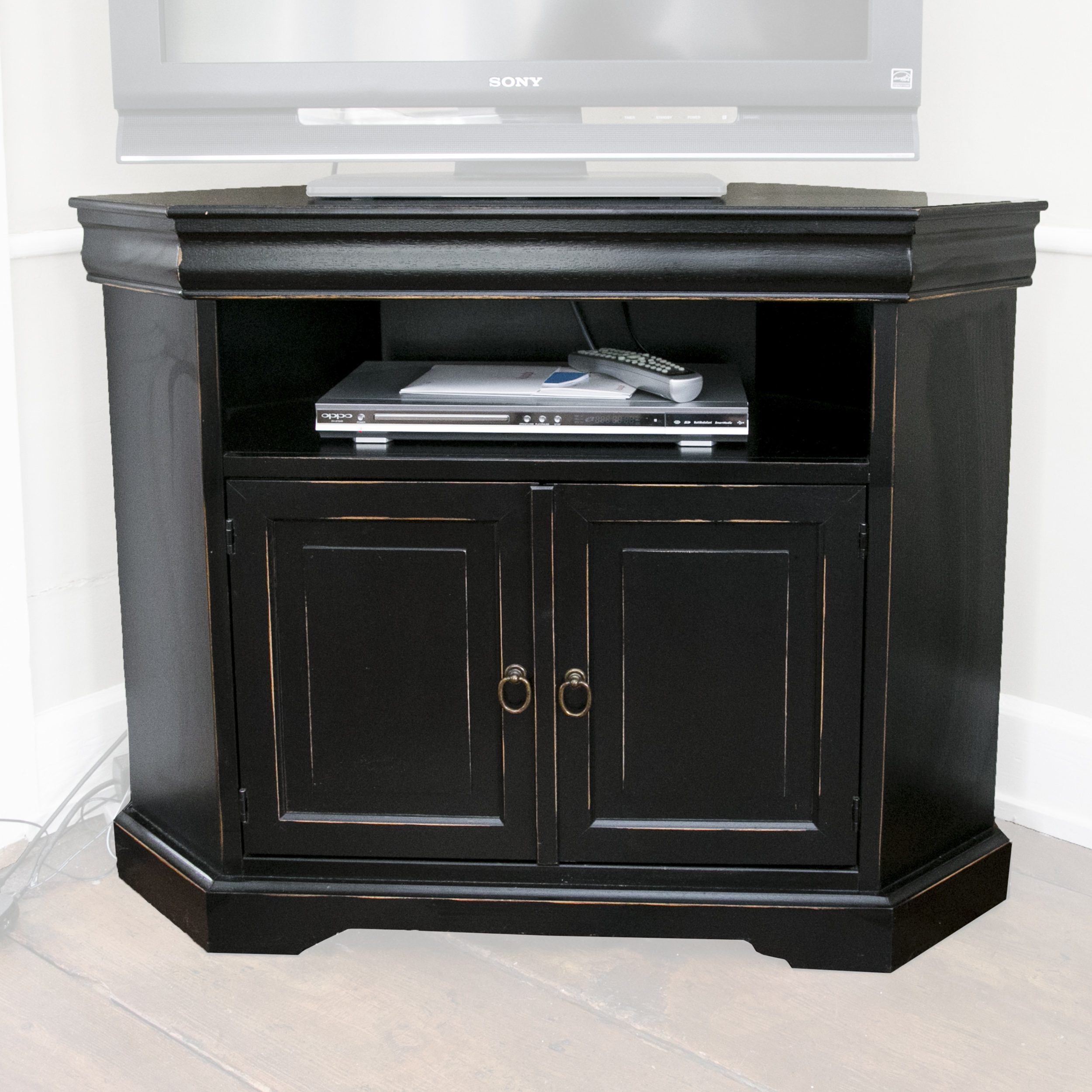 Ballard Designs Angullo Corner Media Cabinet