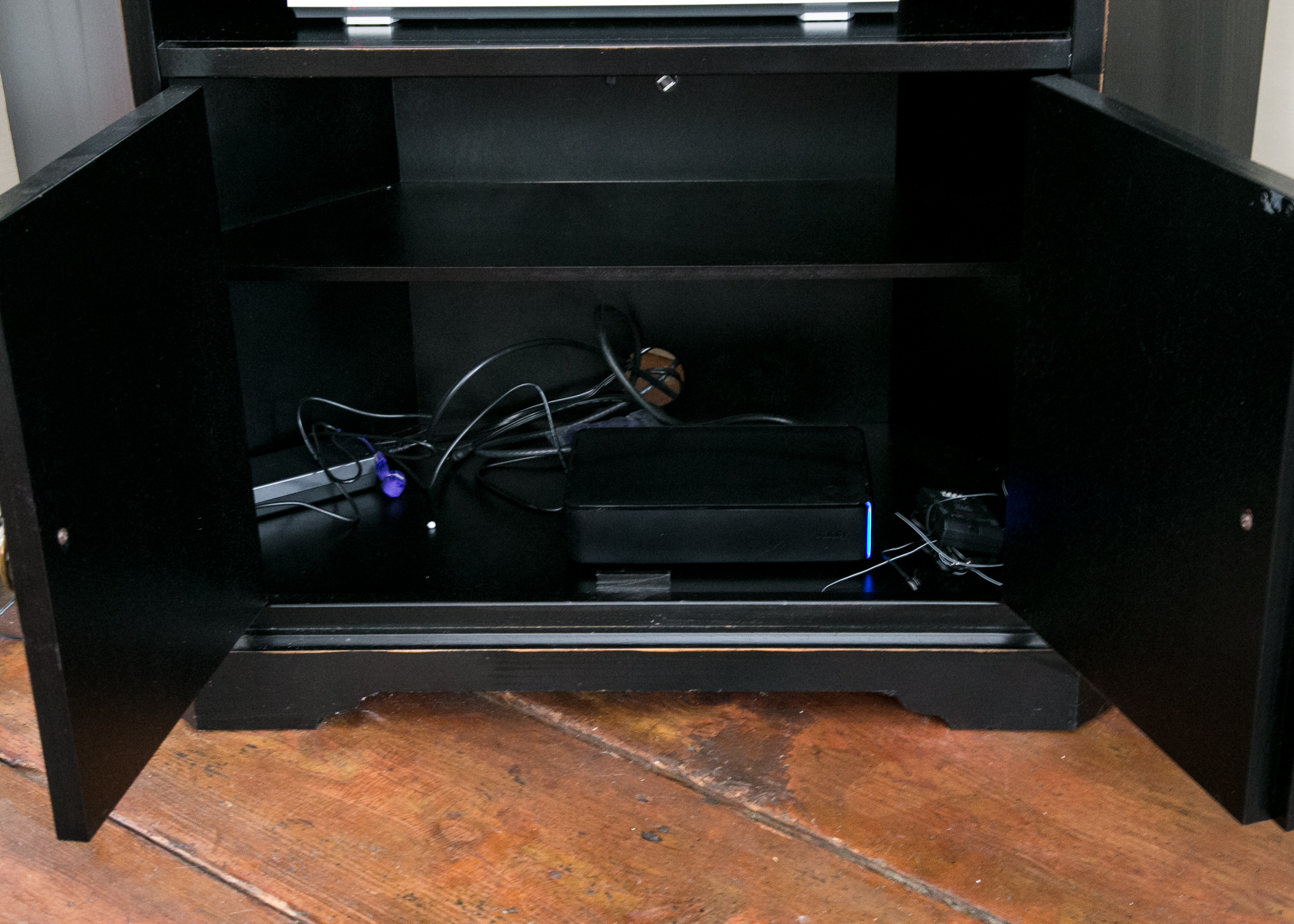 Ballard Designs Angullo Corner Media Cabinet