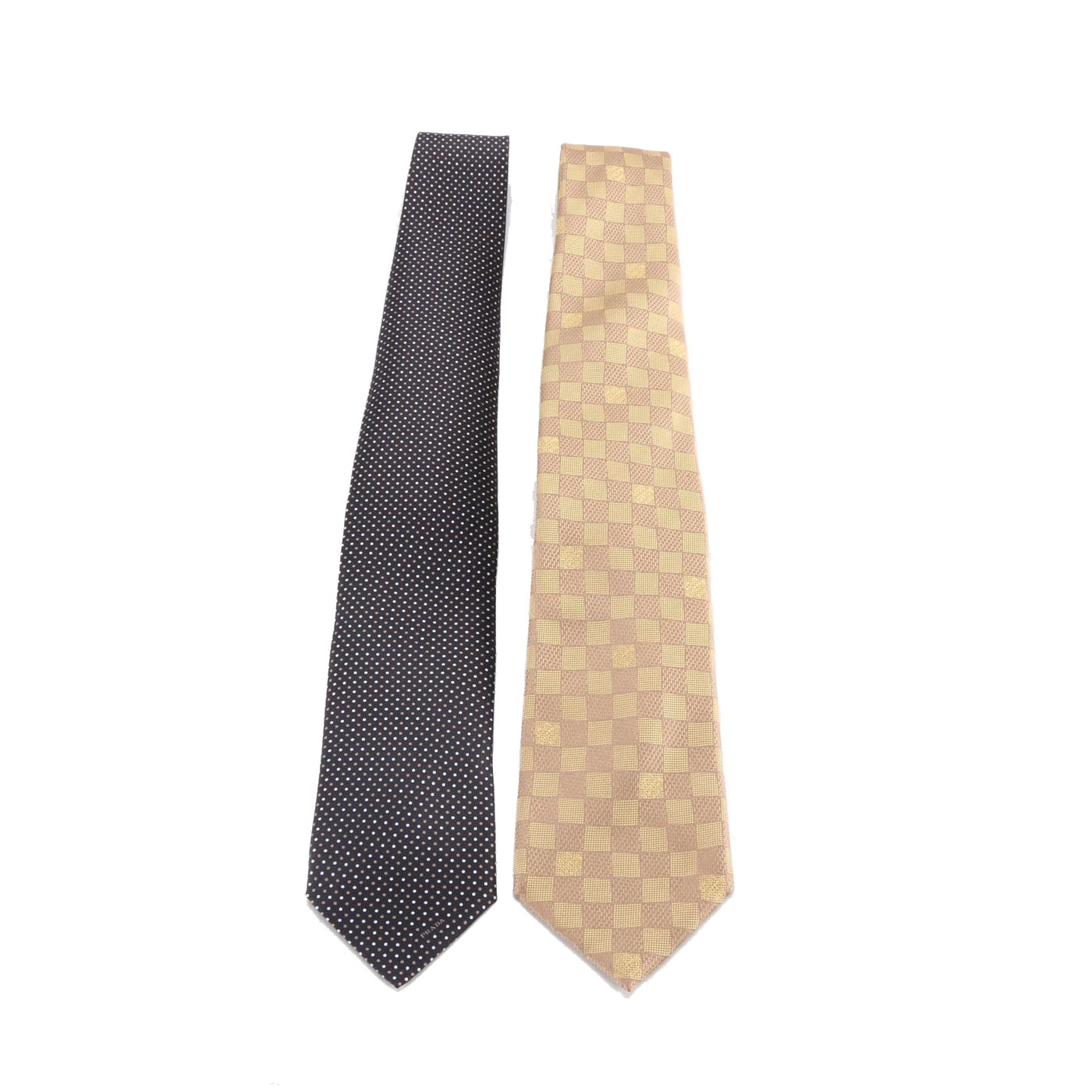 Prada and Louis Vuttion Ties