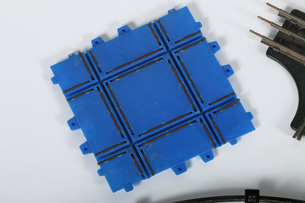 Model Train Track and Accessories Including N-Scale