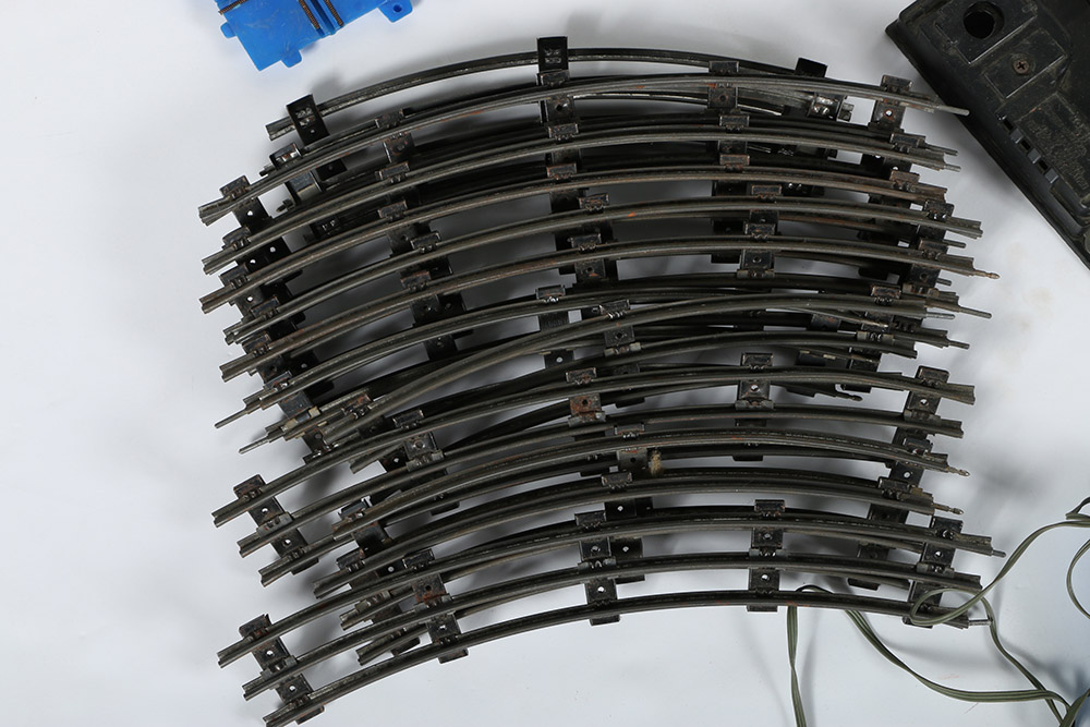 Model Train Track and Accessories Including N-Scale