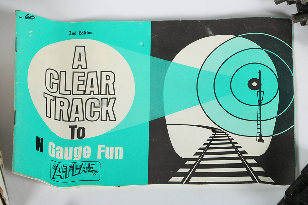 Model Train Track and Accessories Including N-Scale