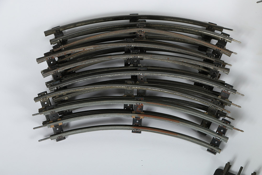 Model Train Track and Accessories Including N-Scale