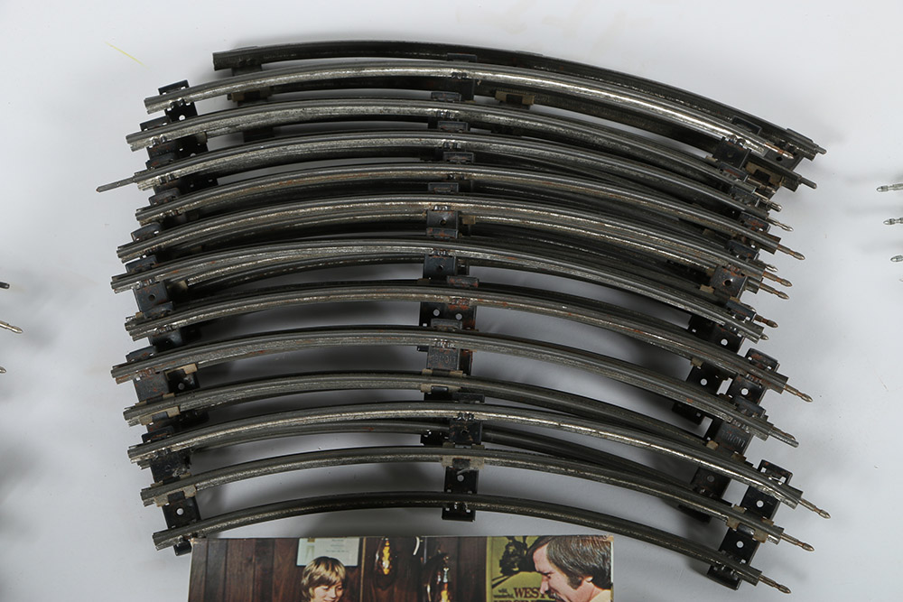 Model Train Track and Accessories Including N-Scale